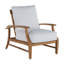 Croquet Teak Patio Chair with Cushions-239912427-239912529-182428366