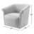 Mocca Florenz Modern Swivel Chair