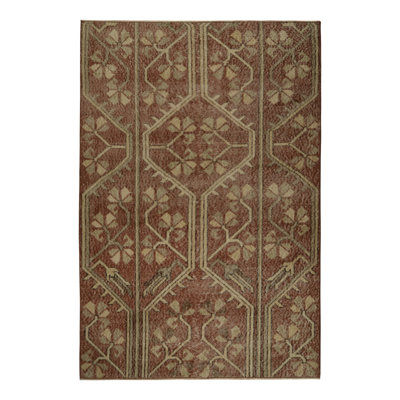 One-of-a-Kind 3'9" X 5'8" Hand Knotted Area Rug