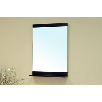 Atsabe Rectangle Wall Mirror with Shelves