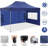 10x15 Heavy Duty Pop up Canopy Tent with 4 sidewalls Commercial Outdoor Canopy -98551411