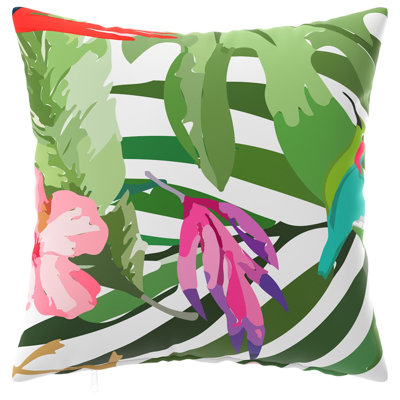 Black Square Cushion Cover