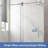 66-72 In. W X 76 In. H Single Sliding Frameless Shower Door With 3/8 In. (10mm) Tempered Glass-107225057