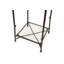 134 cm H x 34 cm W Solid Wood Etagere Bookcase