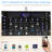 Pyle 6 Channel Mixer, Bluetooth DJ Controller, Stereo Mixer, Professional Sound System, LED Illumination, Mixer Digital Audio, Digital Mixing System, Speed Control, 5U Rack Mount System (PYD1964B)