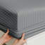 40cm Deep Pocket Microfiber Stripe Fitted Sheet-1543174262-1543174208