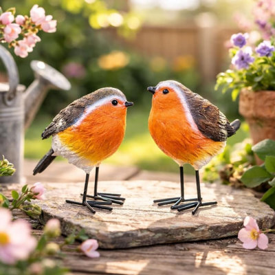 Halley Animals Weather Resistant UV Resistant Plastic Garden Statue