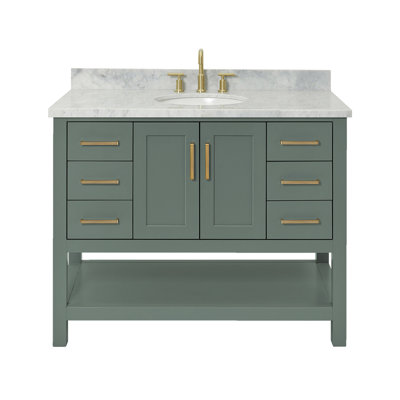 Magnolia Bath Vanity Rectangular Basin S043SCWRV