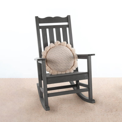 All Weather Patio Rocker, 400 lb Capacity, Extra Large Porch Rocker
