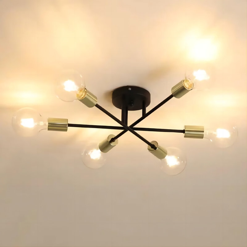 Jacobson Flush Mount, Black