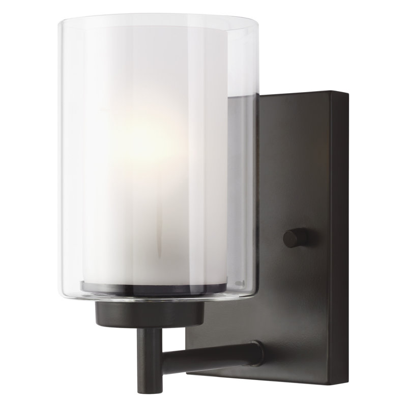 Elmwood Park One Light Wall / Bath Sconce from Generation Lighting , No, Bronze