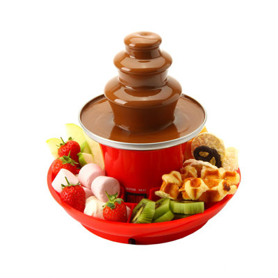 Chocolate Fountain with Serving Tray
