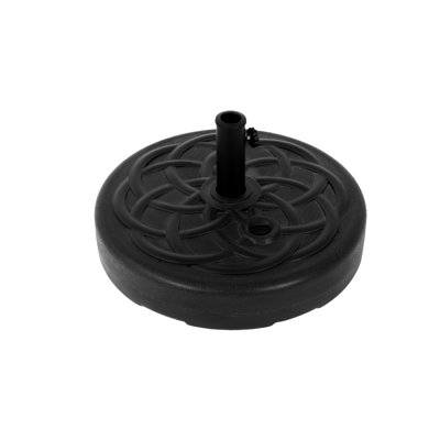 Umbrella Base For Balcony - Easy To Install And Secure Pool Beach With Two Adjustable Security