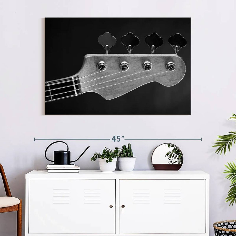 Tête de guitare Abarca, H 24 po x l 36 po