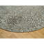Tapis unique gris de 8 pi x 8 pi Selim