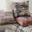 Housse de coussin en polyester Rust Bohemian Medallion-112533628-112533625