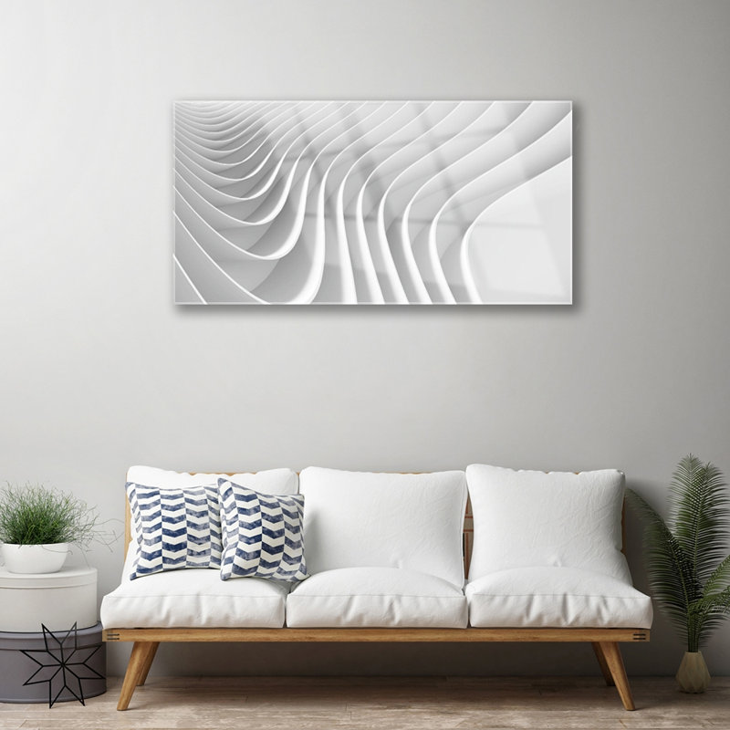 Art Abstract - No Frame Print on Glass