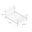 Crestfield Bed Frame-14620760-14620757