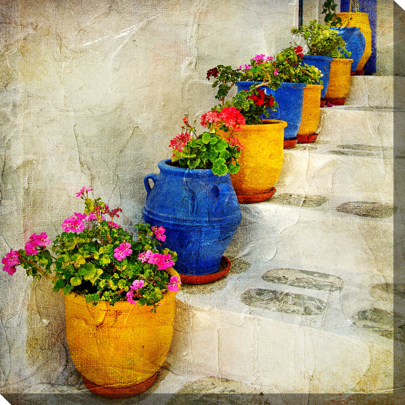 Décoration murale d'extérieur Bright Pots