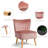 Tisdale Velvet Slipper Chair-2106513864