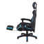 Metro Lane Adjustable Reclining Ergonomic Swiveling PC & Racing Game Chair in Black；blue