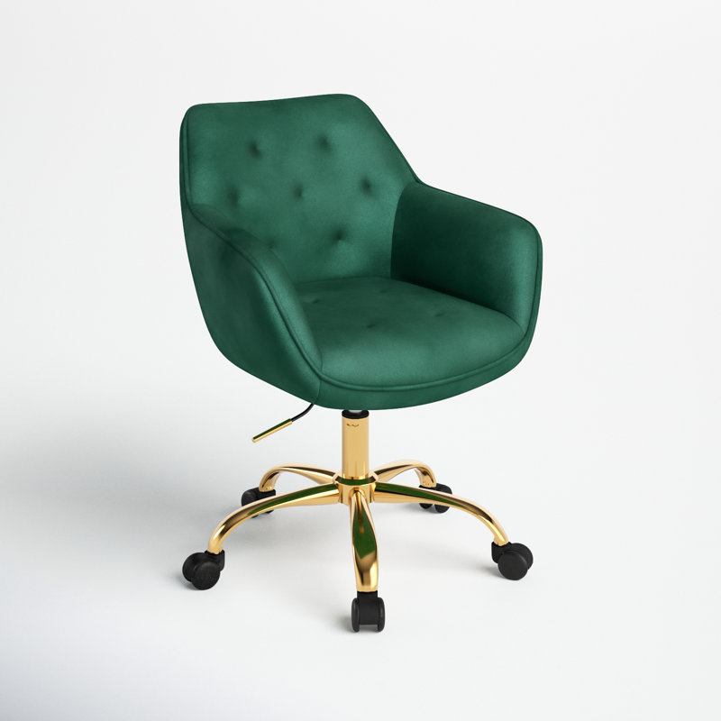 Chaise de travail Clio à hauteur réglable, Vert