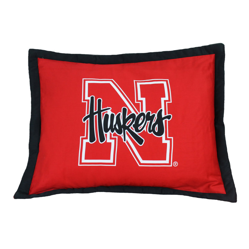 NCAA Cotton Blend Sham Set