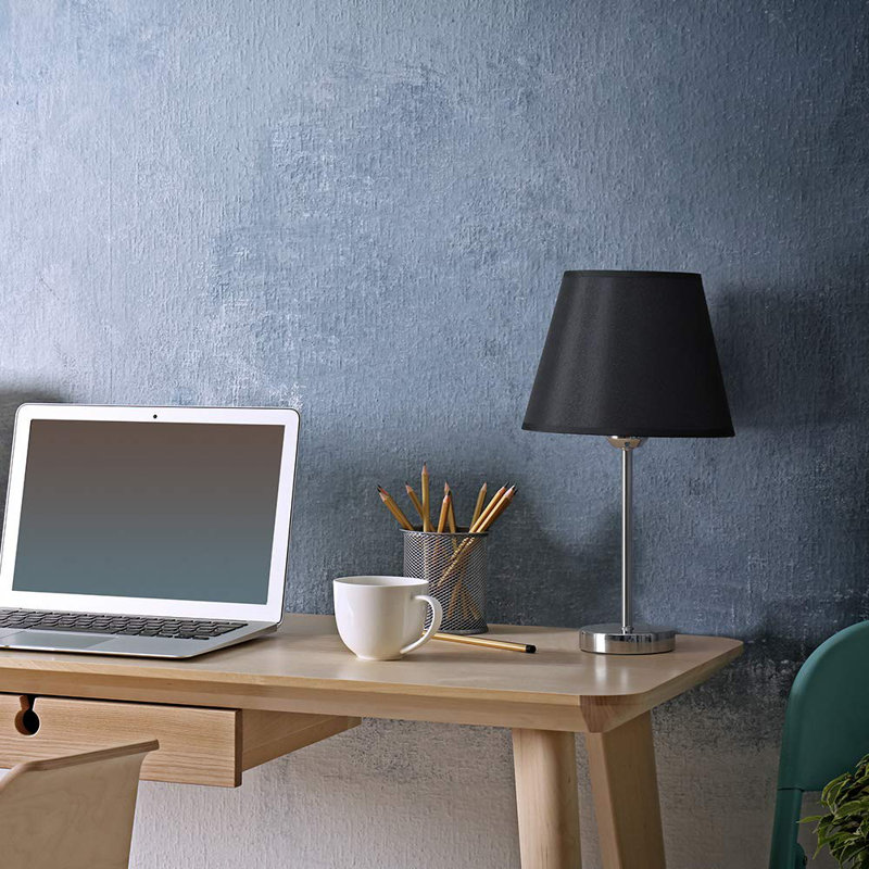 Ekemini Metal Table Lamp, Black