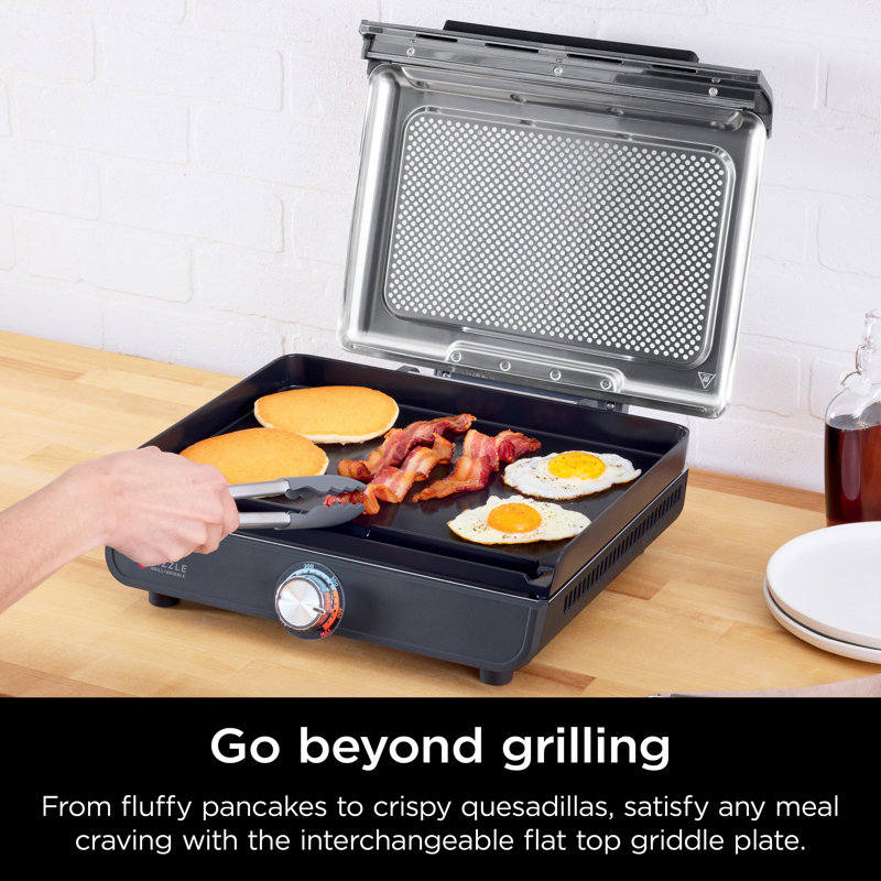 Ninja Sizzle Smokeless Nonstick Indoor Grill with Griddle