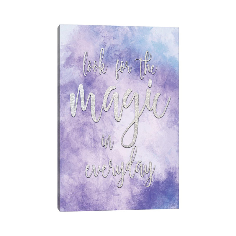 Look For The Magic by Kimberly Allen - Print on Canvas, Wrapped Canvas, 66.04cm H x 45.72cm W x 3.81cm D