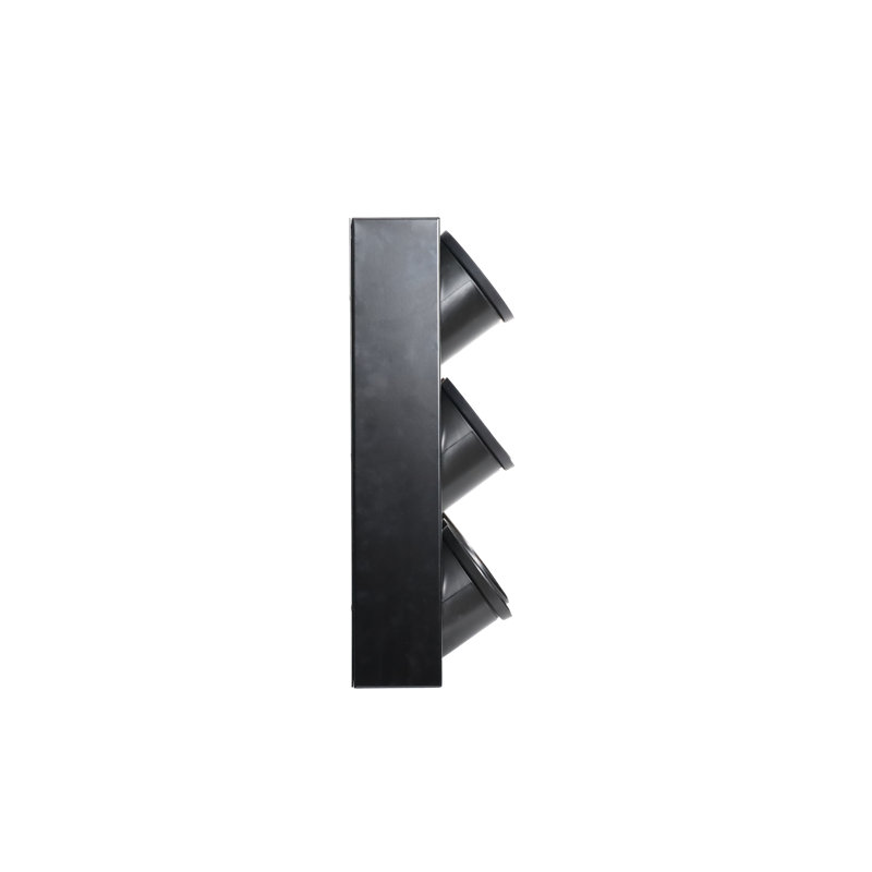 Chet Vertical Garden, Black, 58cm H x 62cm W x 11cm D