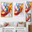 Orange vert en verre, art fractal I - impression d'art mural-1466403003-1466402994