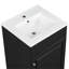 Meuble-lavabo de salle de bain avec lavabo, meuble-lavabo avec tablette de porte et tablette réglable-1157858199