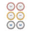 Mystique 27cm Bone China Dinner Plate