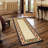 Cream Southwest Area Rug, 5 Ft. 3 In. X 7 Ft. 3 In., Polypropylene, Low Pile, Stain Resistant-754395428