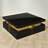 Modern Square Storage Coffee Table with 4 Drawers Contemporary Storage Table Cocktail Table Living Room Table-1148781667