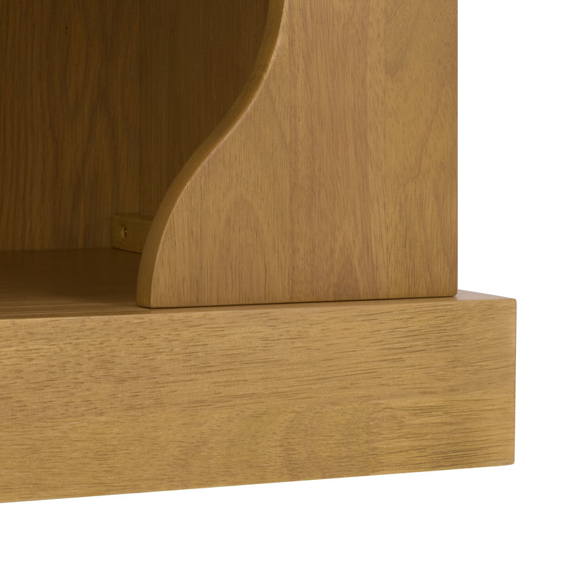 Tristyna Wood 6 Shelf Bookcase, Natural