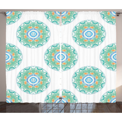 Julian Semi Sheer Curtain Pair