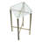 Libby Langdon Glass Top End Table