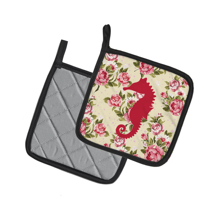 Cuisinier poignée east urban home hippocampe, Jaune