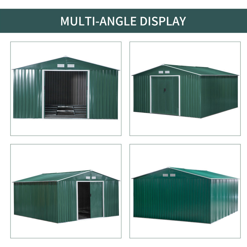 Outsunny 11'' x 13'' Backyard Garden Storage Tool