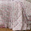 Pearly Queen Ditsy Cotton Quilted 150x200cm Bedspread