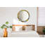 Huldar Glass Flat Wall Mirror