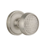 Classic Rosette with Craftsman Door Knob