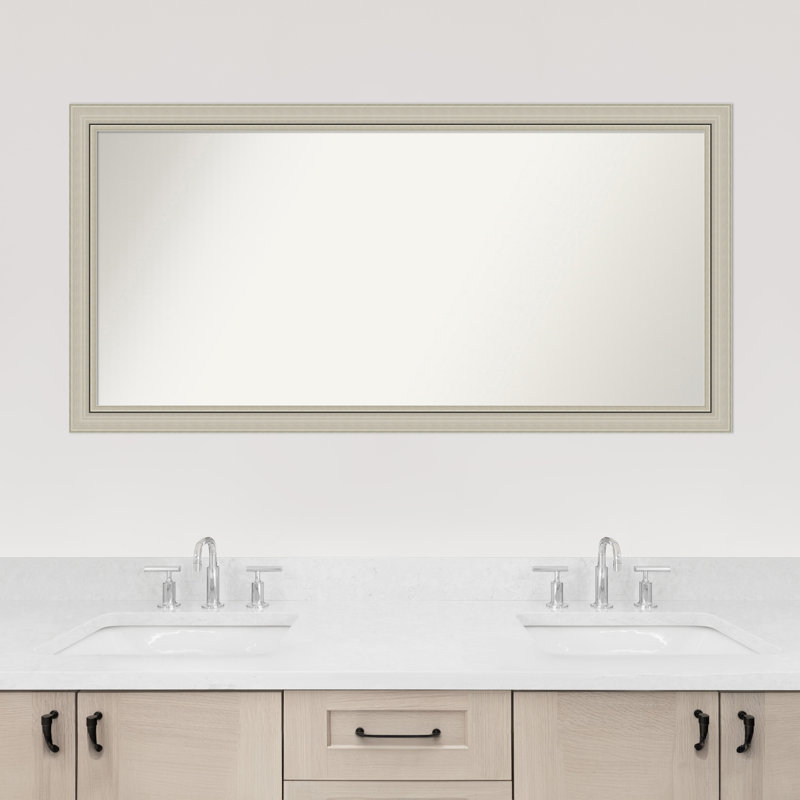 Miroir d'appoint Shaletha, 24,75 po x 49,75 po, Rectangle