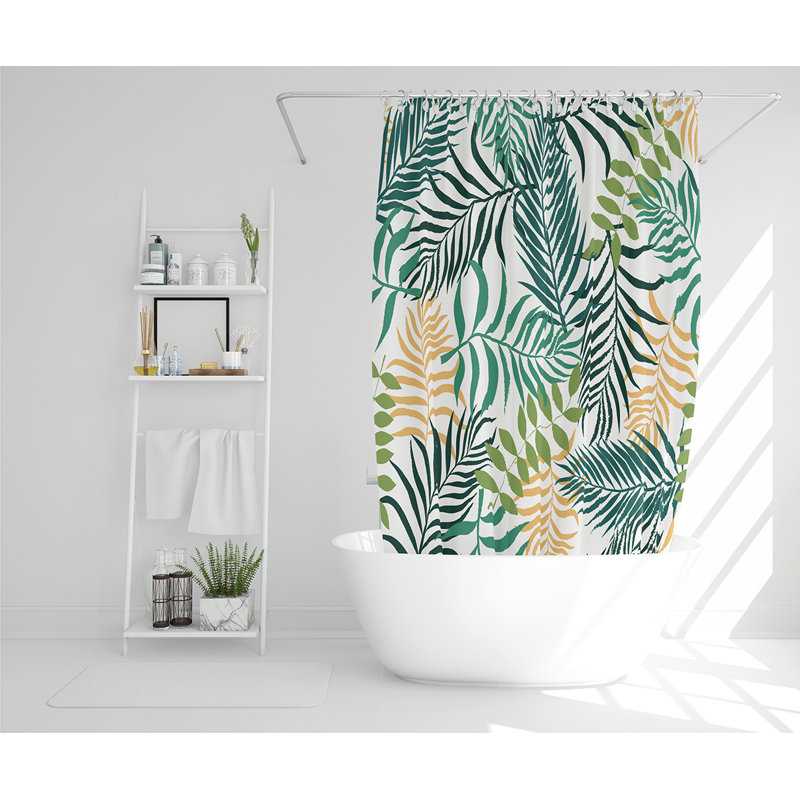 Ellaclaire 13 Piece Polyester Shower Curtain Set