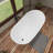 51 Inch X 30 Inch Free Standing Tub Deep Soaking Bath Tub Freestanding Soaking Acrylic Bathtub