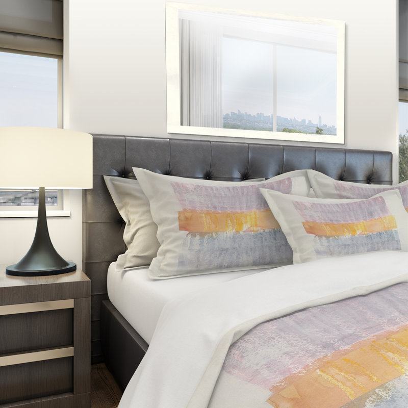Modern Abstract Drive - Cottage Duvet Cover Set - Microfiber Polyester, Full/Queen Duvet Cover + 2 Shams