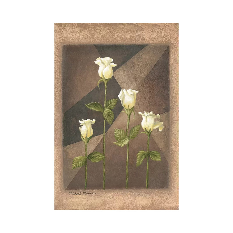 Yellow Roses by Michael Marcon - Wrapped Canvas Gallery-Wrapped Canvas Giclée, 152.5 cm H x 101.5 cm W