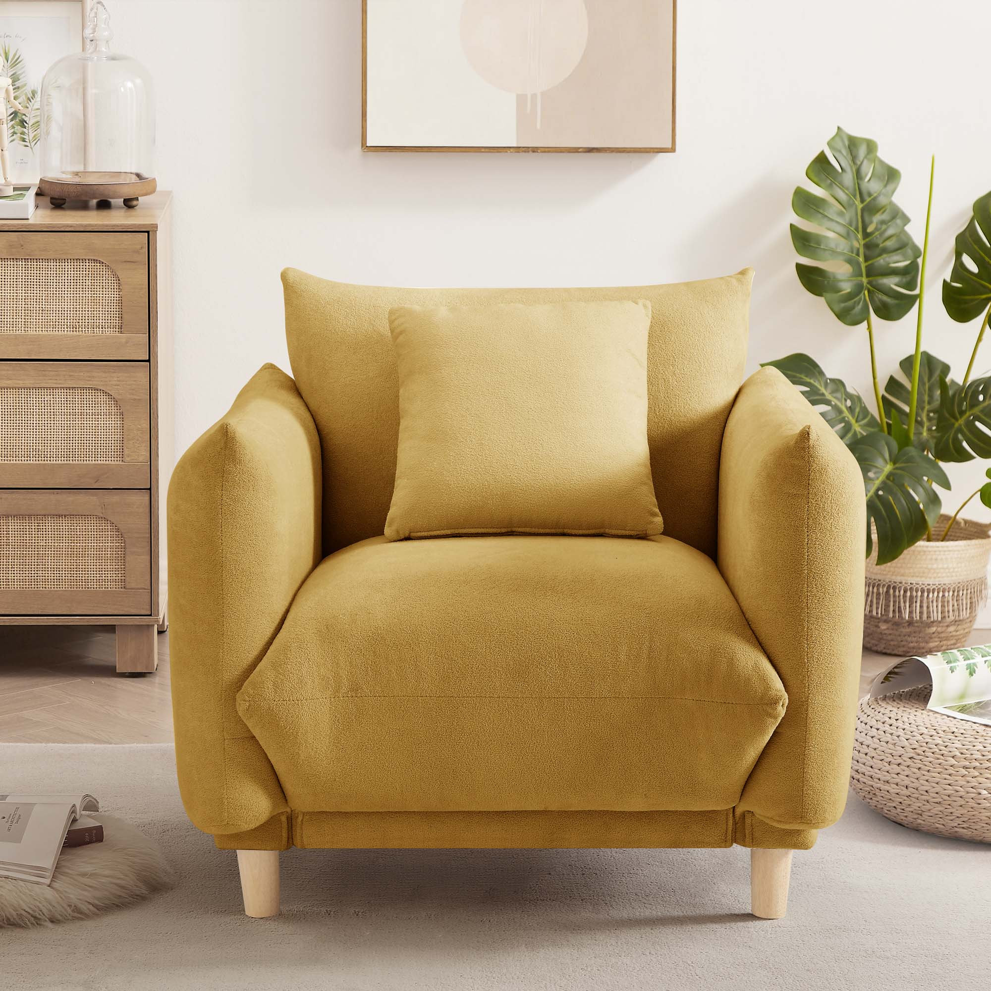 Ebern Designs Anastacio 37'' Round Arm Sofa & Reviews - Wayfair Canada